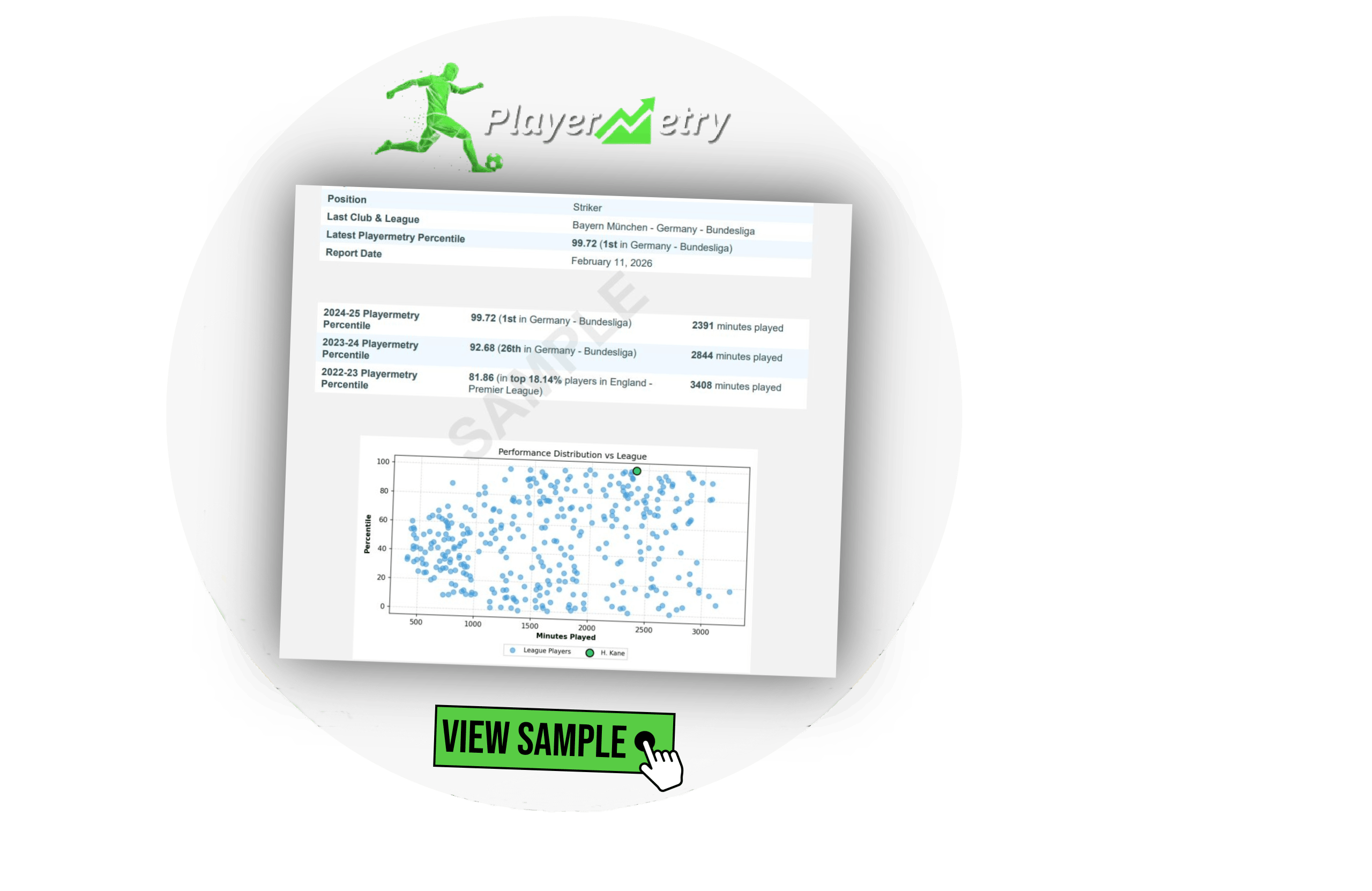 View Playermetry Sample